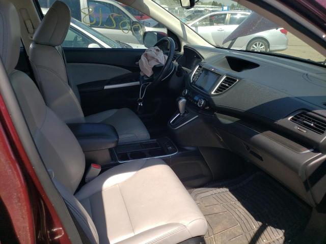 Photo 5 from auction – 2016 HONDA CR-V EXL with VIN 2HKRM4H73GH723360