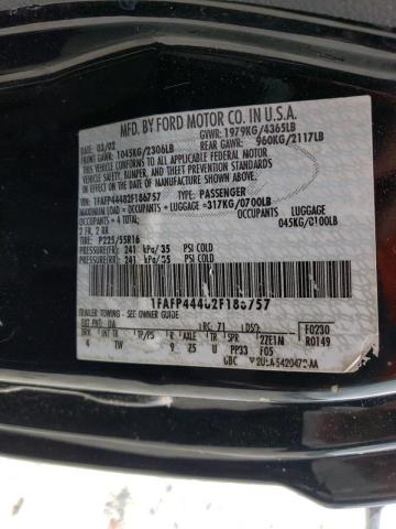 Photo 10 from auction – 2002 FORD MUSTANG with VIN 1FAFP44482F186757