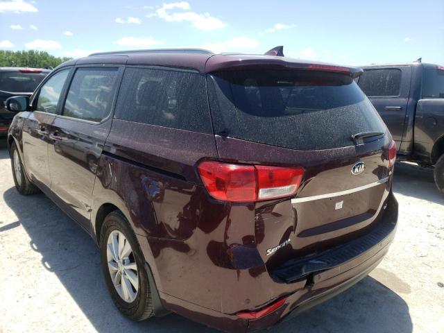 Photo 3 from auction – 2016 KIA SEDONA LX with VIN KNDMB5C14G6184914