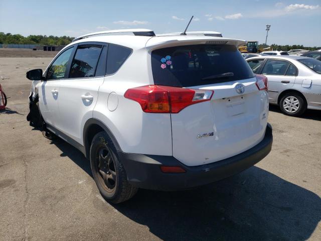 Photo 3 from auction – 2015 TOYOTA RAV4 LE with VIN 2T3BFREV0FW260757
