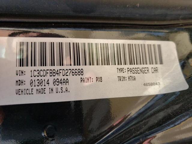 Photo 10 from auction – 2015 DODGE DART SXT with VIN 1C3CDFBB4FD276688