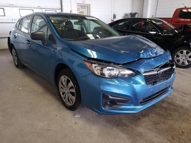 SUBARU IMPREZA 2019 with VIN 4S3GTAA65K3750252 - Photo from auction