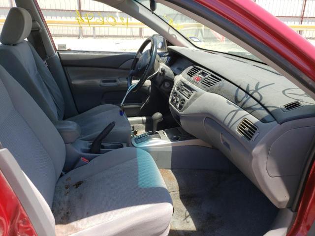 Photo 5 from auction – 2005 MITSUBISHI LANCER ES with VIN JA3AJ26E35U009063