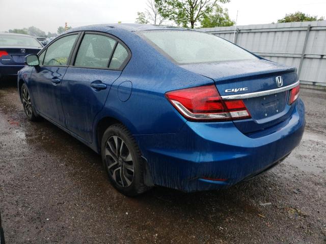Photo 3 from auction – 2013 HONDA CIVIC LX with VIN 2HGFB2F55DH004485