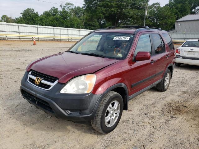 Photo 2 from auction – 2004 HONDA CR-V EX with VIN SHSRD78884U240685