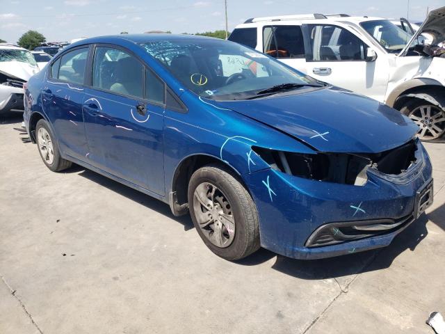 Photo 1 from auction – 2014 HONDA CIVIC LX with VIN 2HGFB2F53EH511645