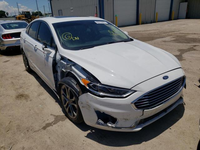 FORD FUSION SEL 2019 with VIN 3FA6P0CD4KR234042 - Photo from auction