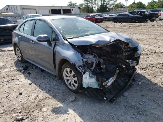 TOYOTA COROLLA LE 2021 with VIN 5YFEPMAE1MP257151 - Photo from auction