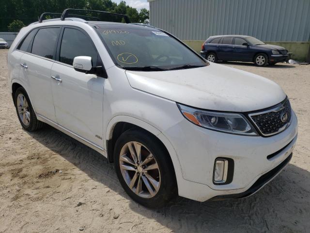 KIA SORENTO SX 2015 with VIN 5XYKWDA74FG649720 - Photo from auction