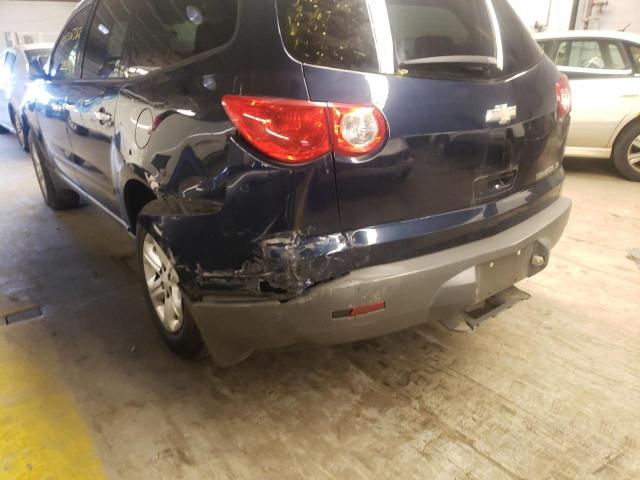 Photo 9 from auction – 2012 CHEVROLET TRAVERSE L with VIN 1GNKRFED4CJ262963