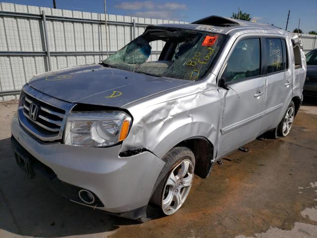 Photo 2 from auction – 2014 HONDA PILOT EXL with VIN 5FNYF4H55EB015238