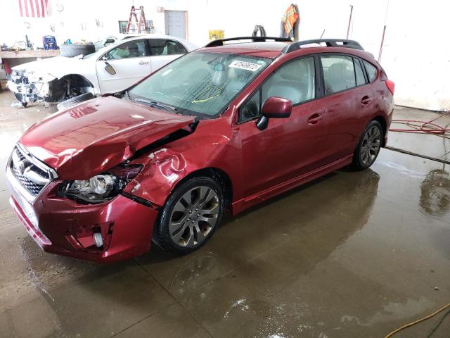 Photo 2 from auction – 2012 SUBARU IMPREZA SP with VIN JF1GPAU66CH246187