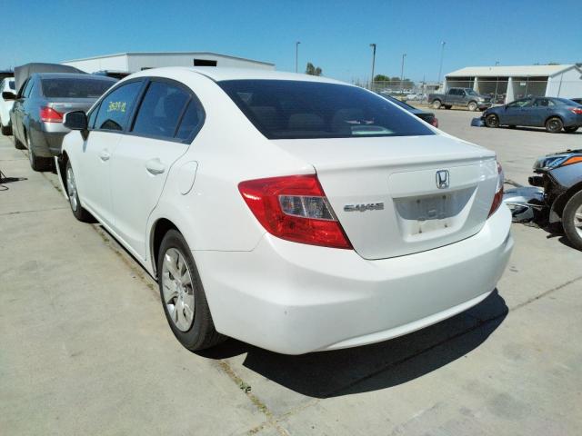 Photo 3 from auction – 2012 HONDA CIVIC LX with VIN 19XFB2F50CE317176