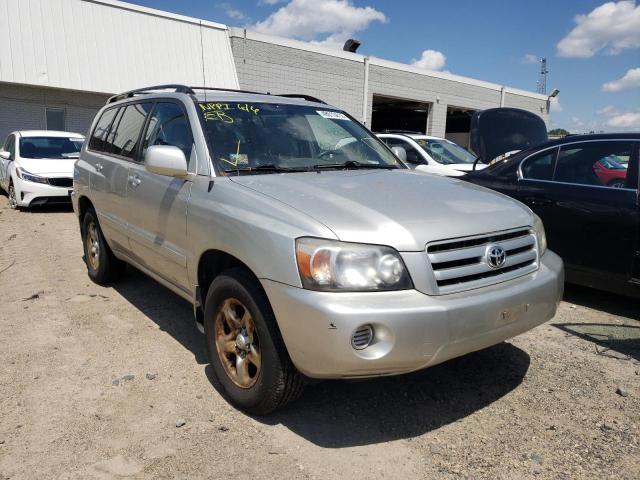 TOYOTA HIGHLANDER 2005 with VIN JTEGD21A850112120 - Photo from auction