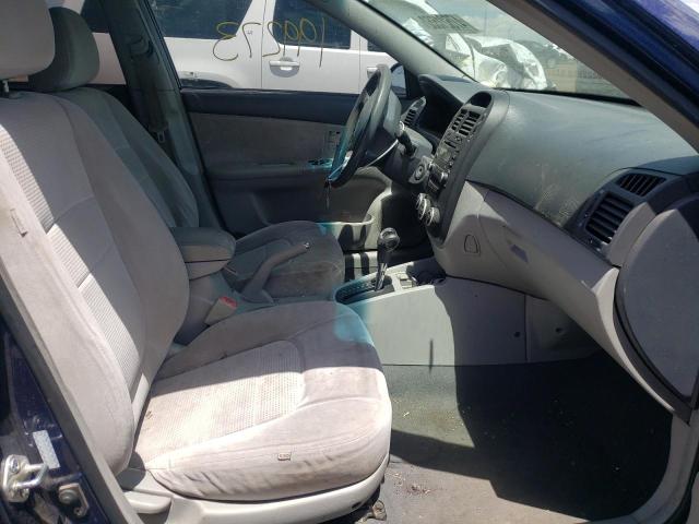 Photo 5 from auction – 2007 KIA SPECTRA EX with VIN KNAFE121575467979