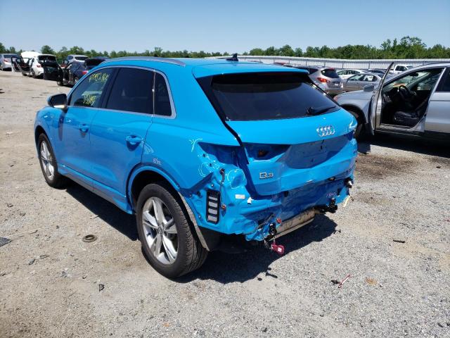 Photo 3 from auction – 2020 AUDI Q3 PREMIUM with VIN WA1EECF31L1046357