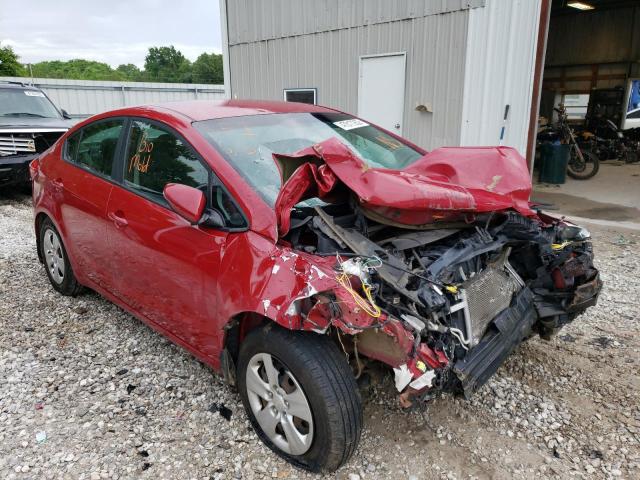 KIA FORTE LX 2015 with VIN KNAFX4A66F5402873 - Photo from auction