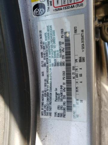 Photo 10 from auction – 2013 FORD FIESTA SE with VIN 3FADP4BJ5DM203226