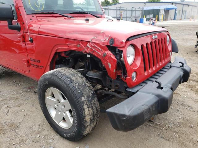 Photo 9 from auction – 2014 JEEP WRANGLER U with VIN 1C4BJWDG1EL177064