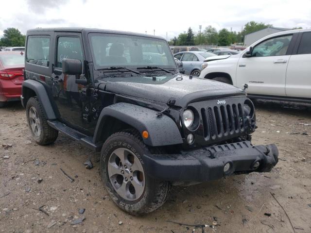 JEEP WRANGLER S 2014 with VIN 1C4AJWAGXEL261447 - Photo from auction