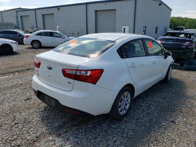 Photo 4 from auction – 2014 KIA RIO LX with VIN KNADM4A33E6409813