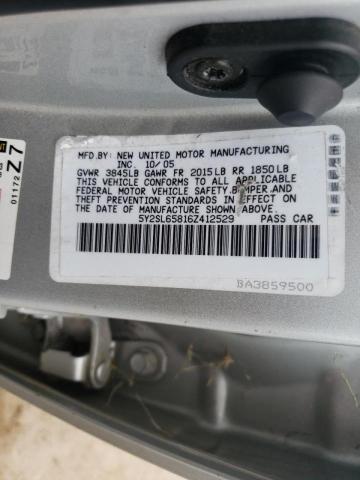 Photo 10 from auction – 2006 PONTIAC VIBE with VIN 5Y2SL65816Z412529