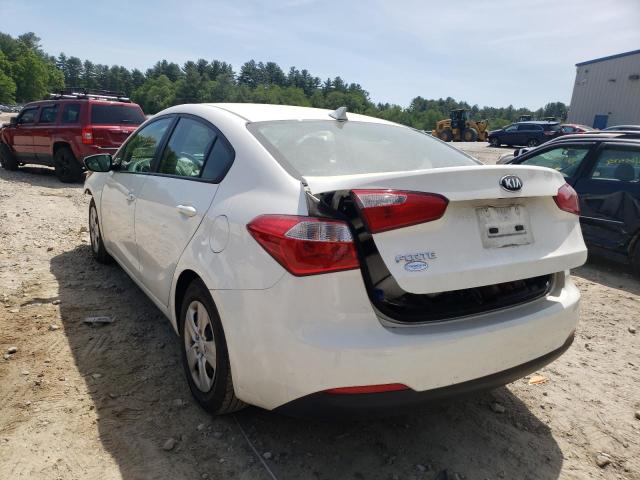 Photo 3 from auction – 2016 KIA FORTE LX with VIN KNAFK4A64G5615790