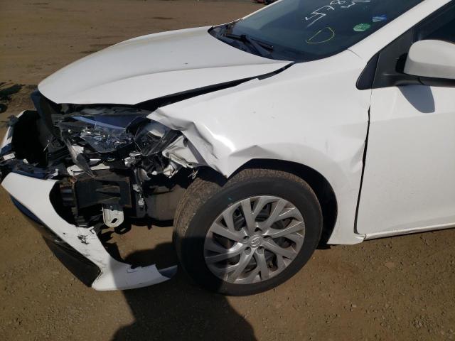 Photo 9 from auction – 2018 TOYOTA COROLLA L with VIN 2T1BURHE9JC034947