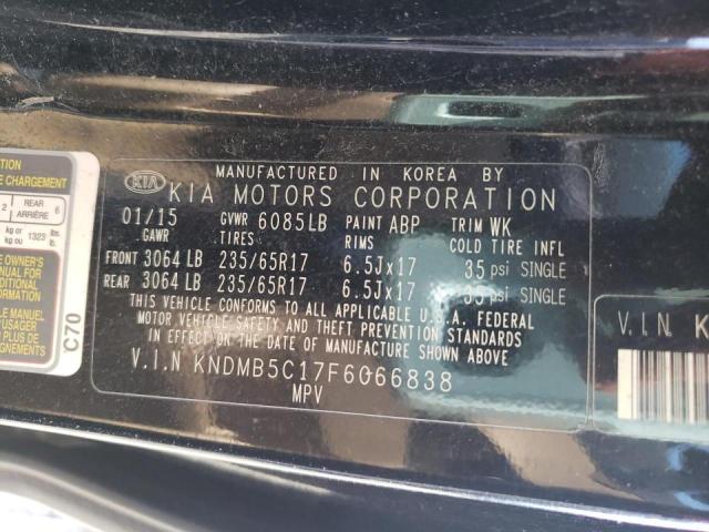 Photo 10 from auction – 2015 KIA SEDONA LX with VIN KNDMB5C17F6066838