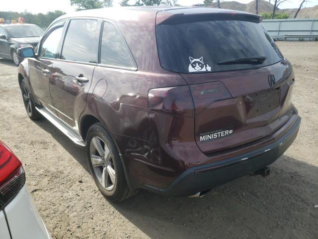 Photo 3 from auction – 2010 ACURA MDX TECHNO with VIN 2HNYD2H64AH528434