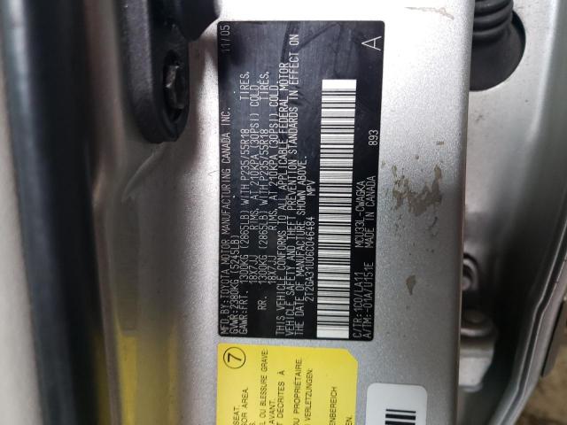 Photo 10 from auction – 2006 LEXUS RX 330 with VIN 2T2GA31U06C046484