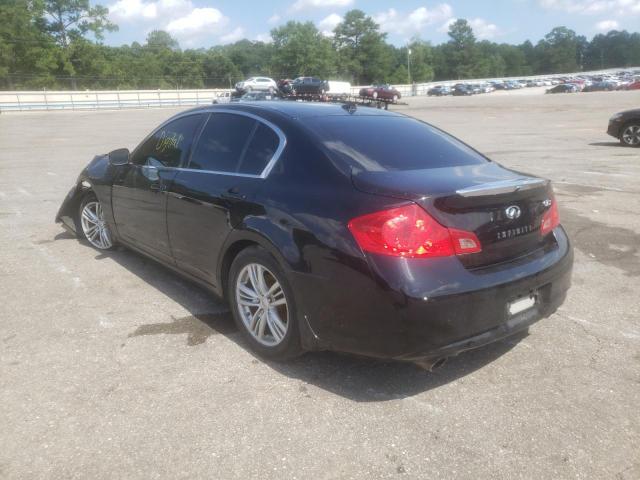 Photo 3 from auction – 2011 INFINITI G25 with VIN JN1DV6AR3BM452090