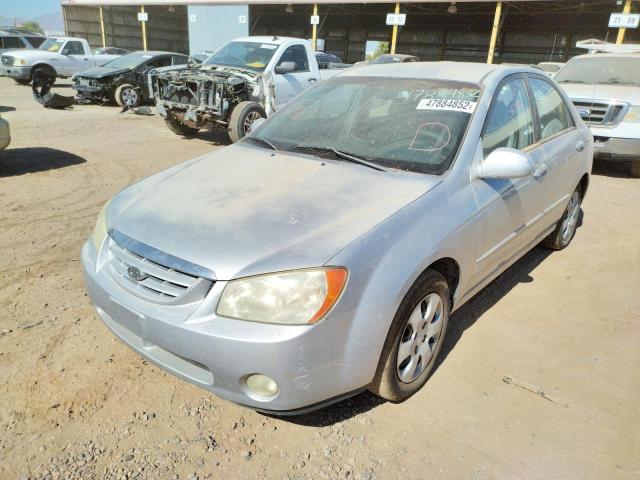 Photo 2 from auction – 2004 KIA SPECTRA LX with VIN KNAFE121945015111