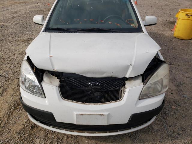 Photo 9 from auction – 2007 KIA RIO BASE with VIN KNADE123376224724