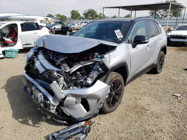 Photo 2 from auction – 2022 TOYOTA RAV4 XSE with VIN 4T3E6RFV4NU078151
