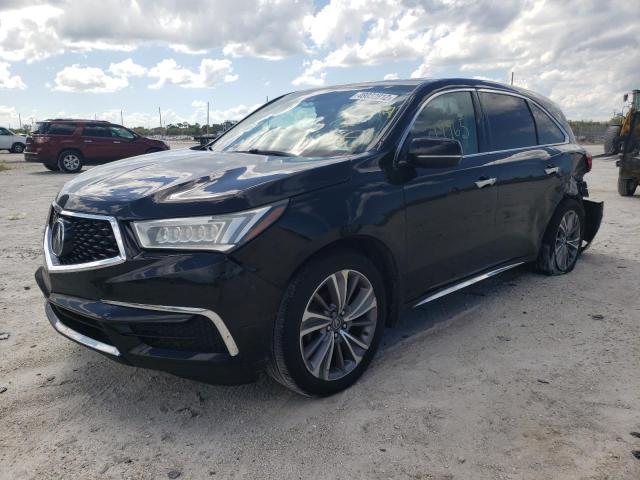 Photo 2 from auction – 2017 ACURA MDX TECHNO with VIN 5FRYD3H51HB010959