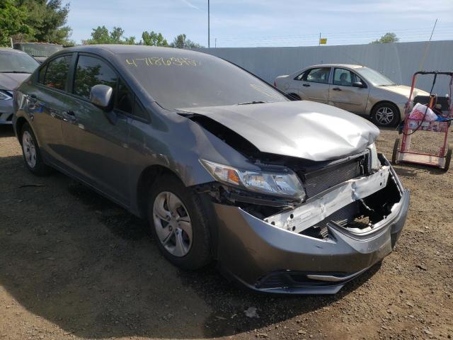 HONDA CIVIC LX 2013 with VIN 2HGFB2F57DH586590 - Photo from auction