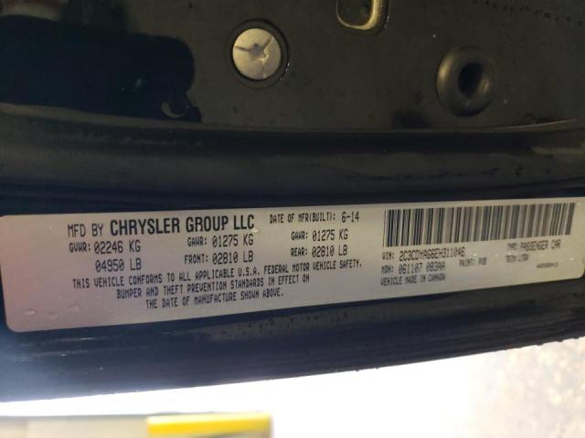Photo 10 from auction – 2014 DODGE CHALLENGER with VIN 2C3CDYAG6EH311046