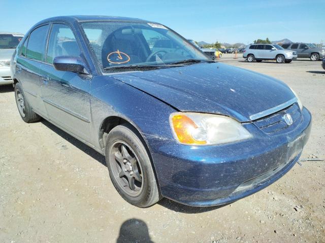 HONDA CIVIC EX 2002 with VIN JHMES26702S001901 - Photo from auction
