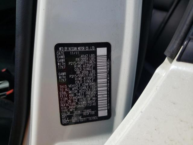 Photo 10 from auction – 2012 NISSAN JUKE S with VIN JN8AF5MV8CT112140