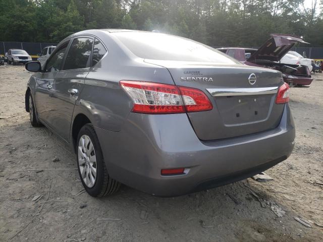 Photo 3 from auction – 2015 NISSAN SENTRA S with VIN 3N1AB7AP5FL688269