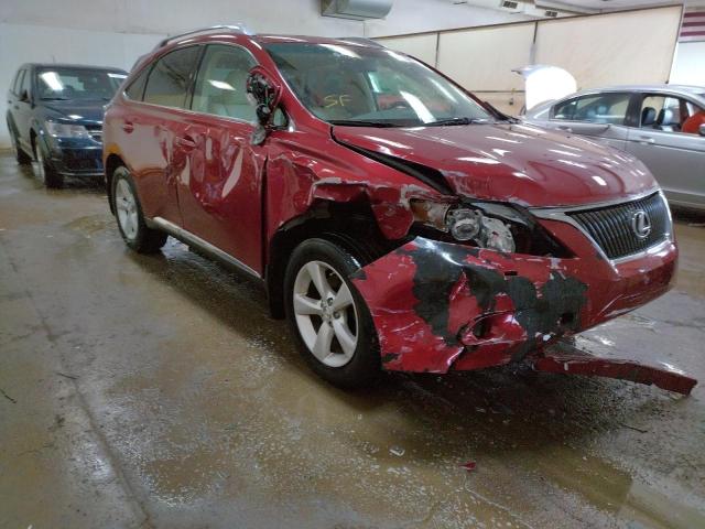 LEXUS RX 350 2012 with VIN 2T2BK1BA6CC123757 - Photo from auction