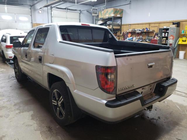 Photo 3 from auction – 2014 HONDA RIDGELINE with VIN 5FPYK1F75EB014645