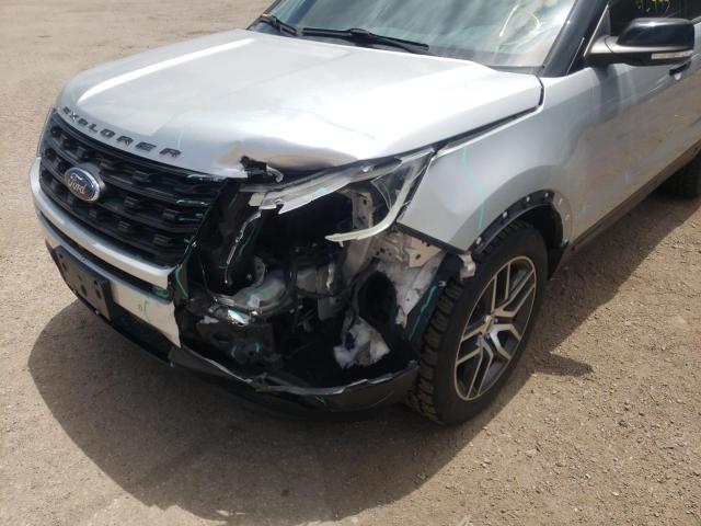 Photo 9 from auction – 2017 FORD EXPLORER S with VIN 1FM5K8GT6HGC76762