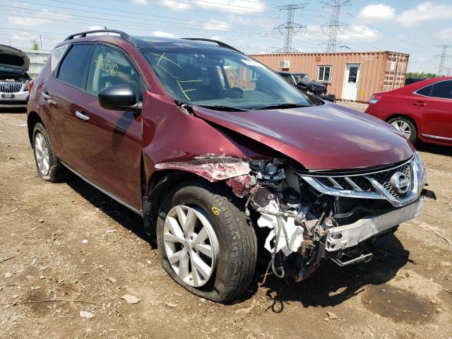 NISSAN MURANO S 2011 with VIN JN8AZ1MW0BW164609 - Photo from auction