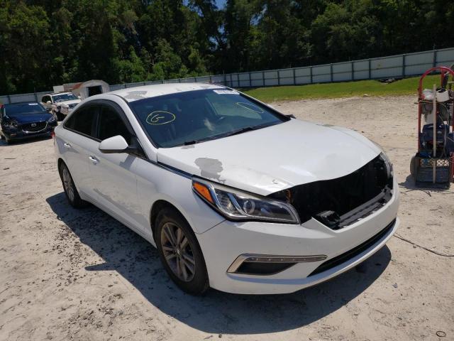 HYUNDAI SONATA SE 2015 with VIN 5NPE24AF0FH218929 - Photo from auction