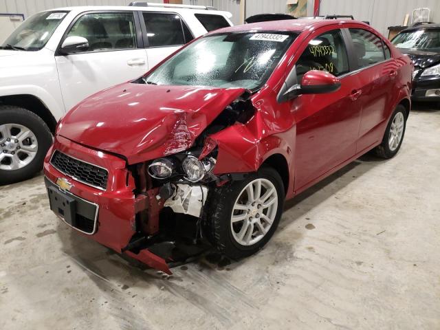 Photo 2 from auction – 2012 CHEVROLET SONIC LT with VIN 1G1JC5SH5C4127733