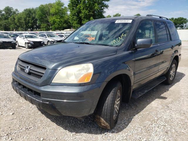 Photo 2 from auction – 2004 HONDA PILOT EXL with VIN 2HKYF18654H548648