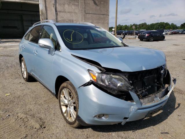LEXUS RX 450 2010 with VIN JTJBC1BA7A2008126 - Photo from auction