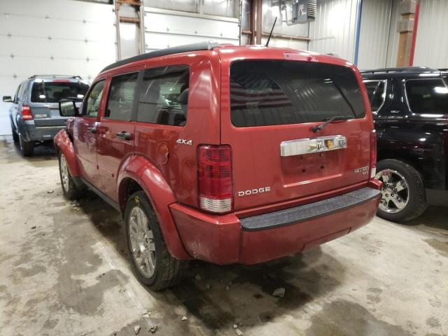 Photo 3 from auction – 2010 DODGE NITRO SXT with VIN 1D4PU5GK1AW108250